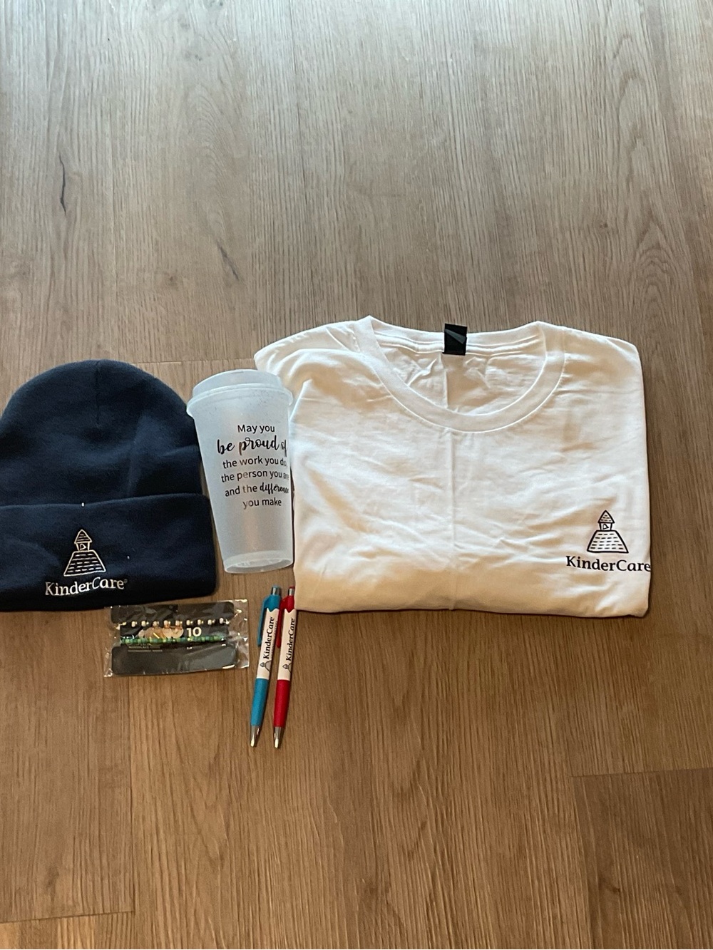 Gildan White KinderCare Short Sleeve Tee